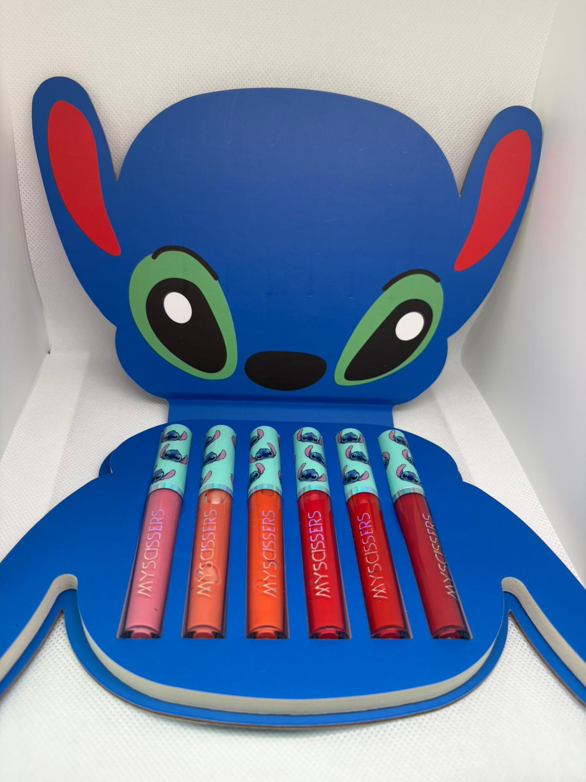 PALETTE STITCH CON 6 TINTE LABBRA INDELEBILI