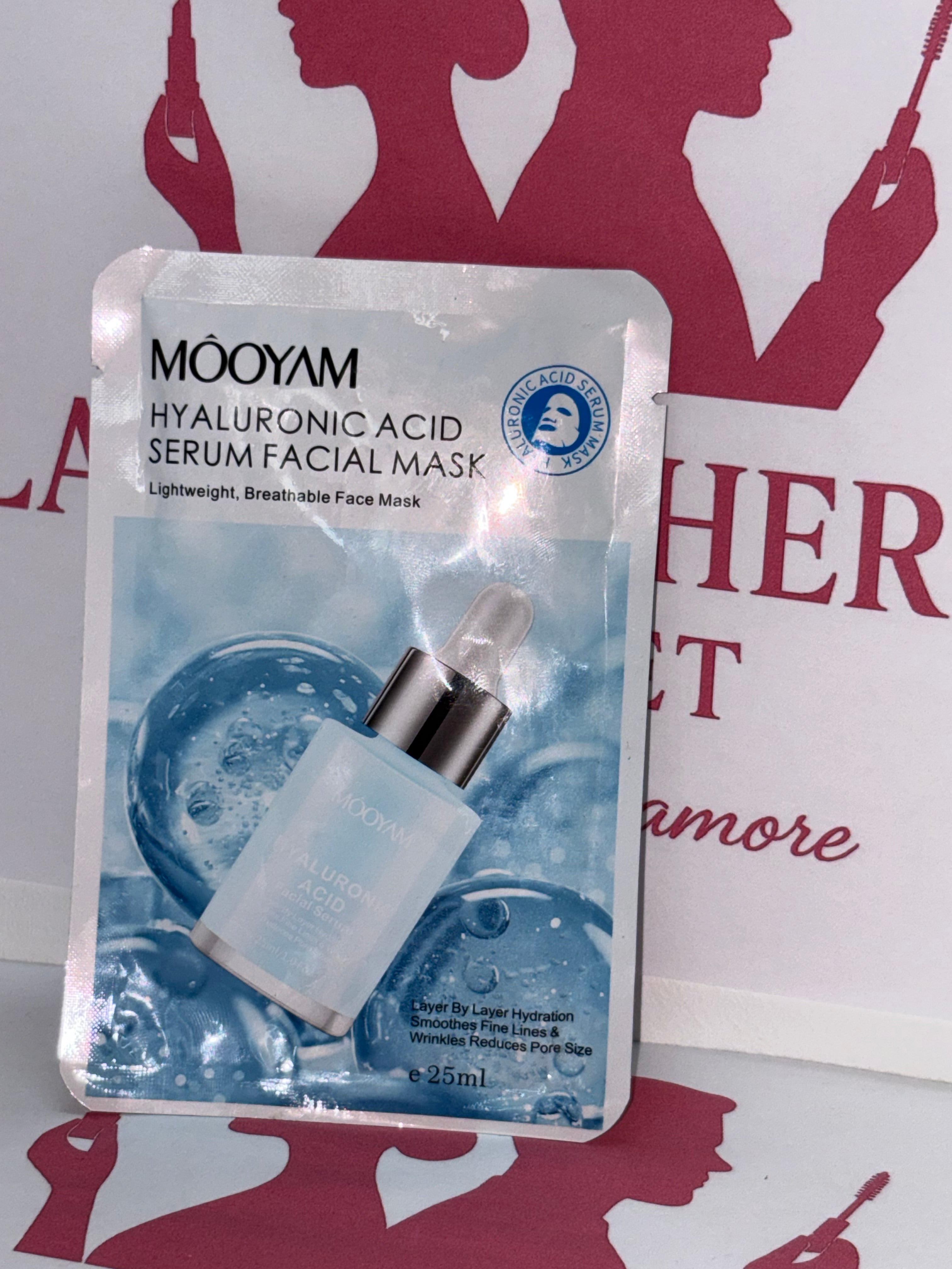 MASCHERA VISO CON ACIDO IALURONICO