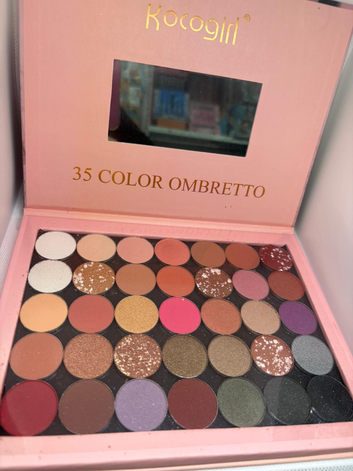 PALETTE MAXI 35 COLORI CON SPECCHIO