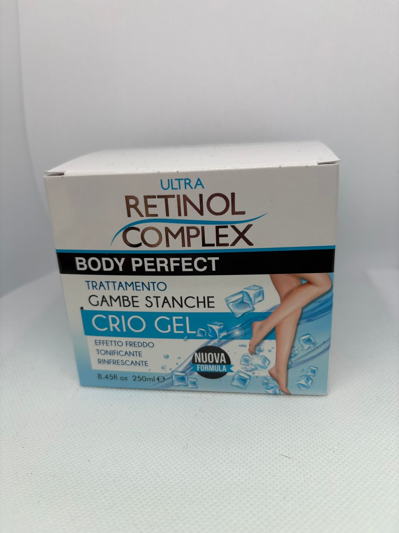 TRATTAMENTO GAMBE STANCHE CRIO GEL RETINOL
