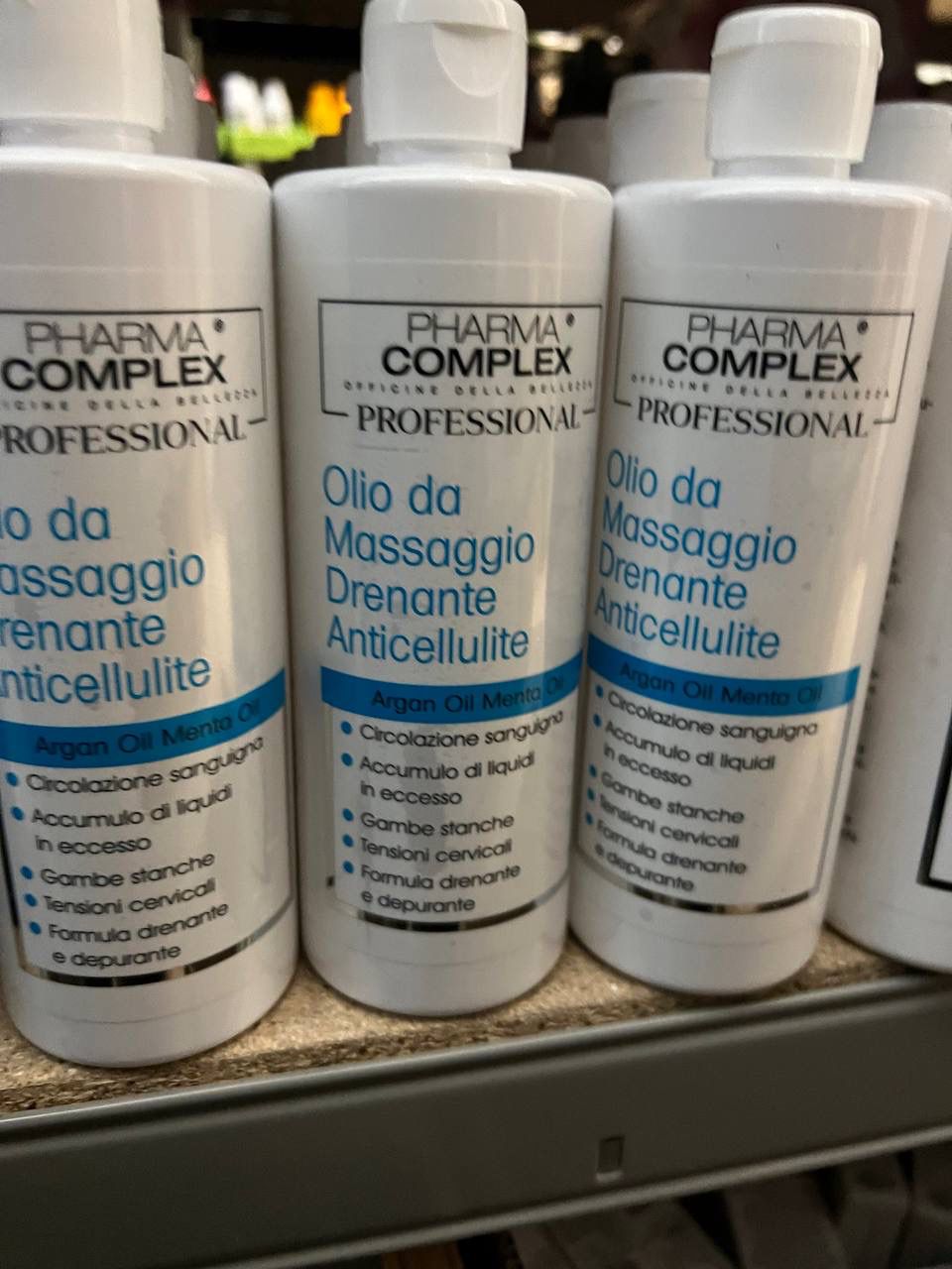 Olio da massaggio