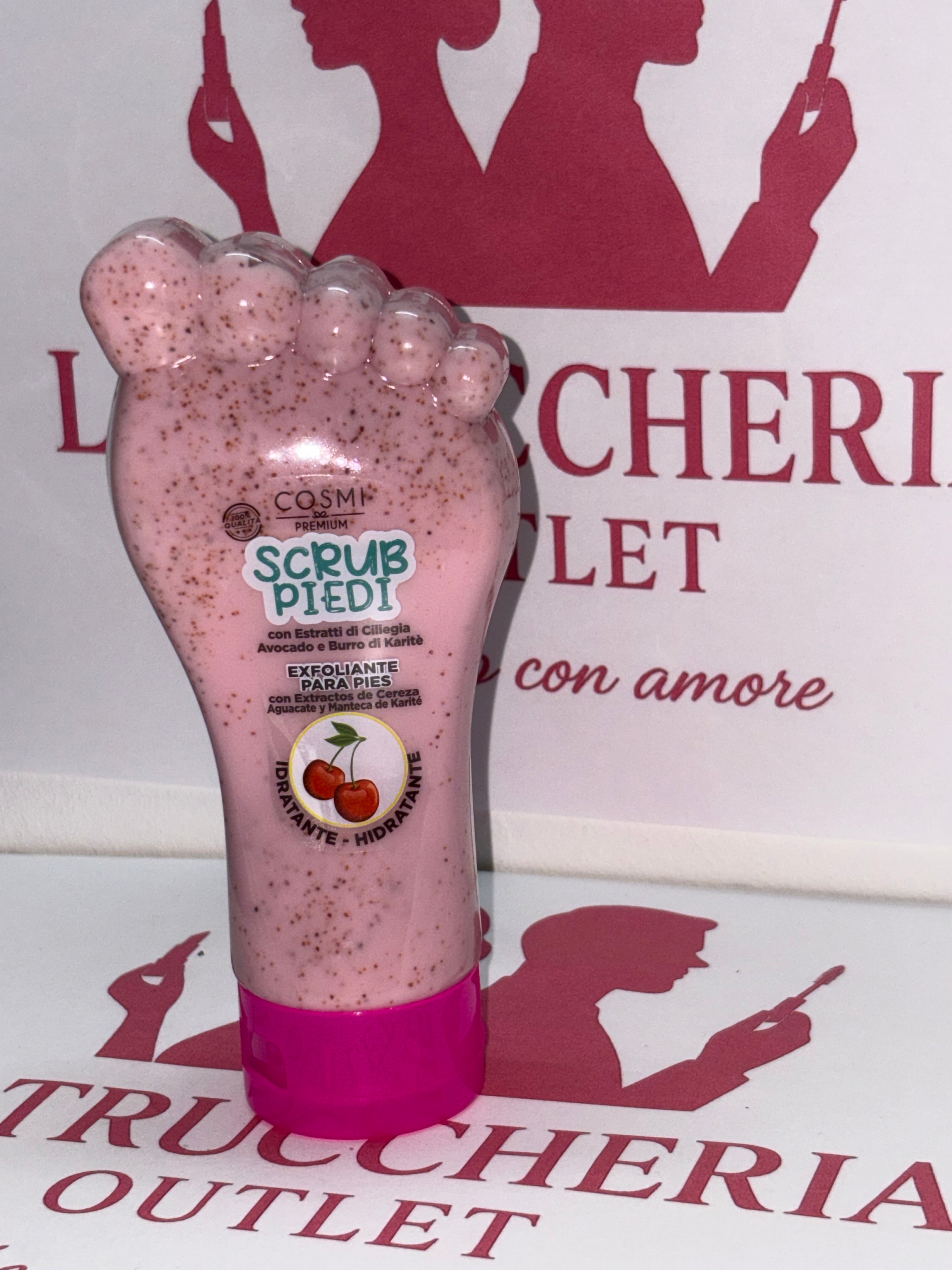SCRUB PIEDI LEVIGANTE CILIEGIA 🍒