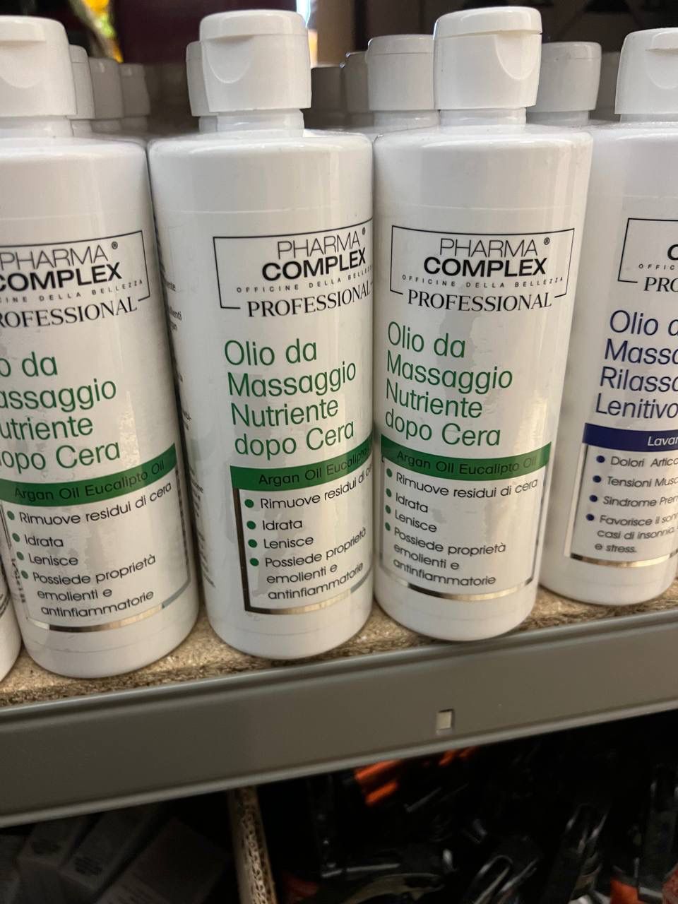 Olio da massaggio