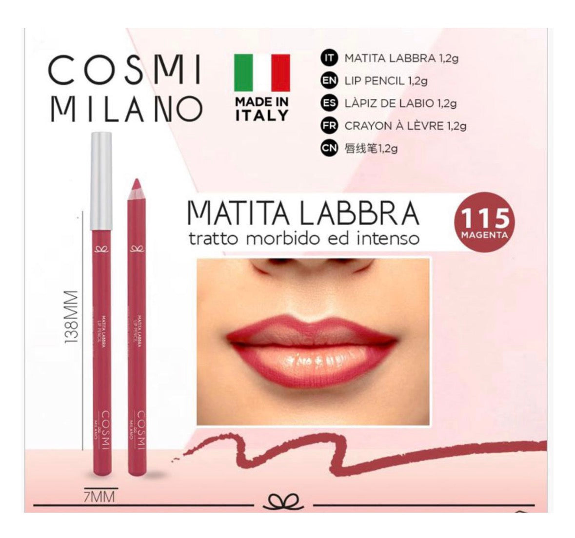MATITE LABBRA COSMI ASSORTITE