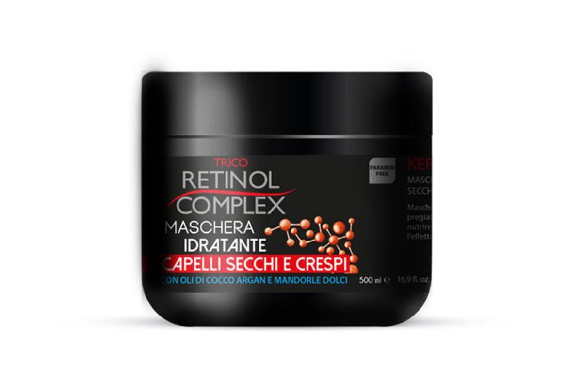 MASCHERA CAPELLI SECCHI E CRESPI 500ML