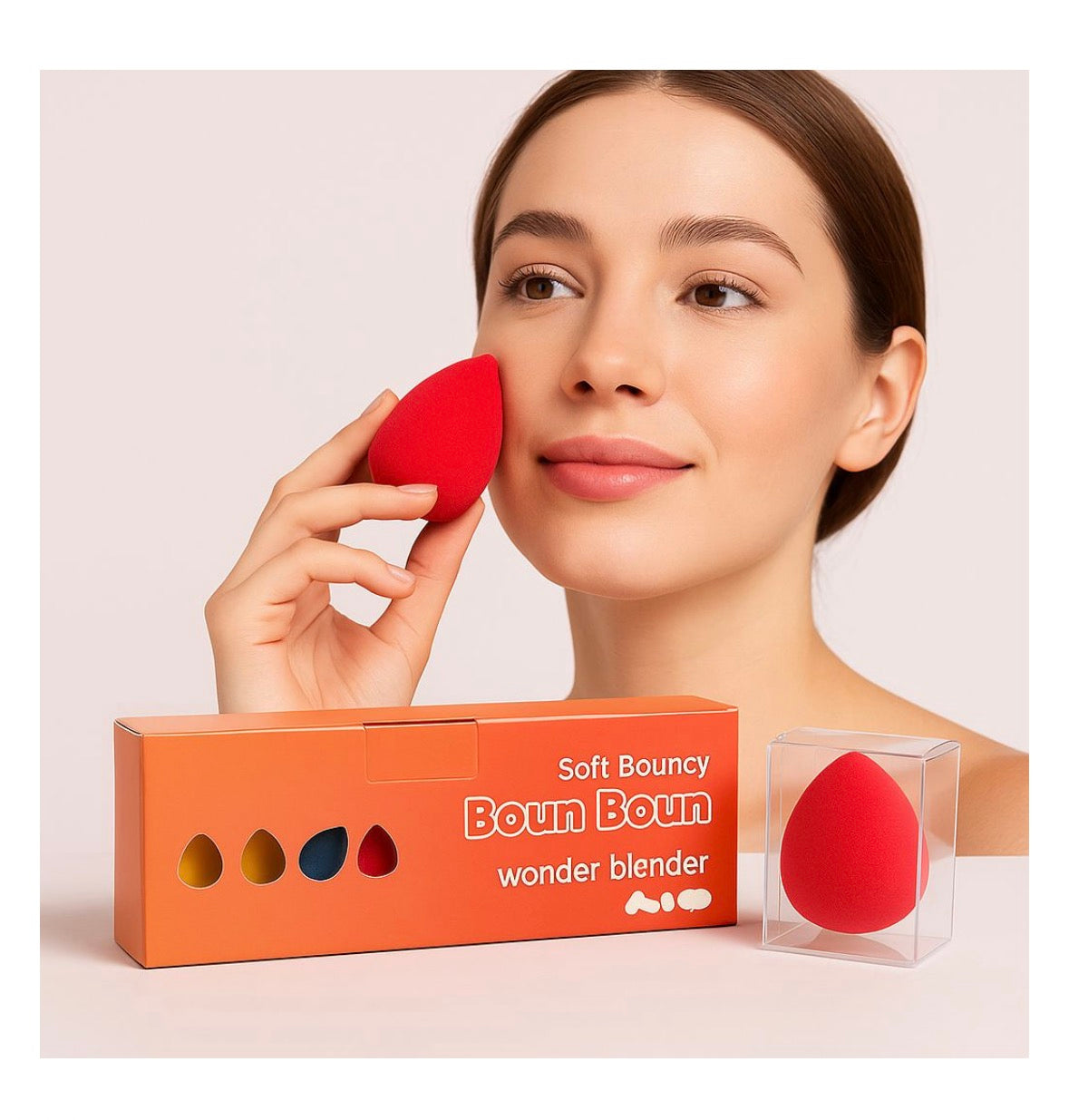 CONFEZIONE BEAUTY BLANDER DA 5 PEZZI IN LATTICE
