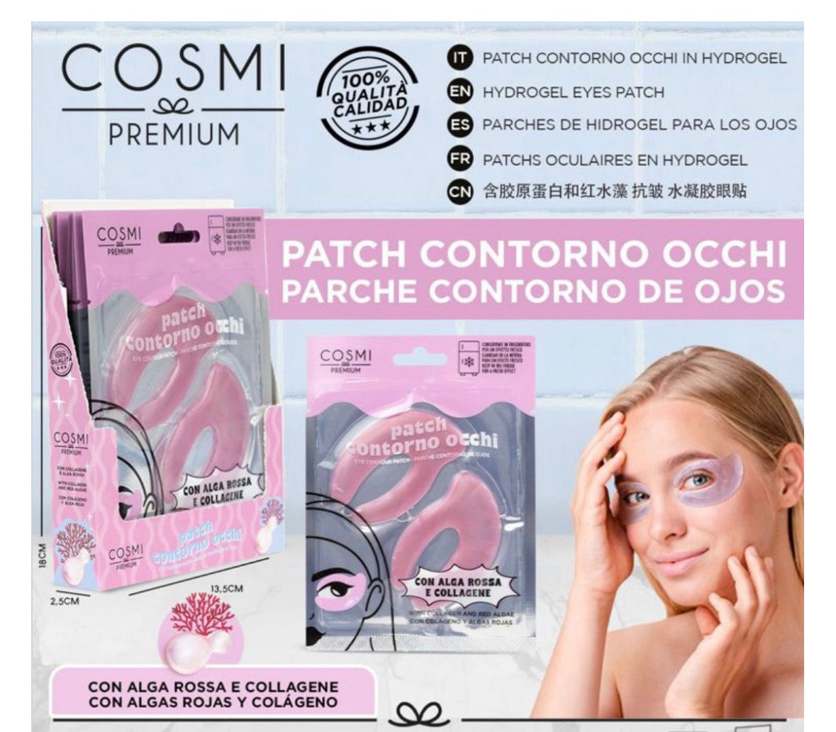 MASCHERA OCCHI CON ALGA ROSSA 🪸 E COLLAGENE