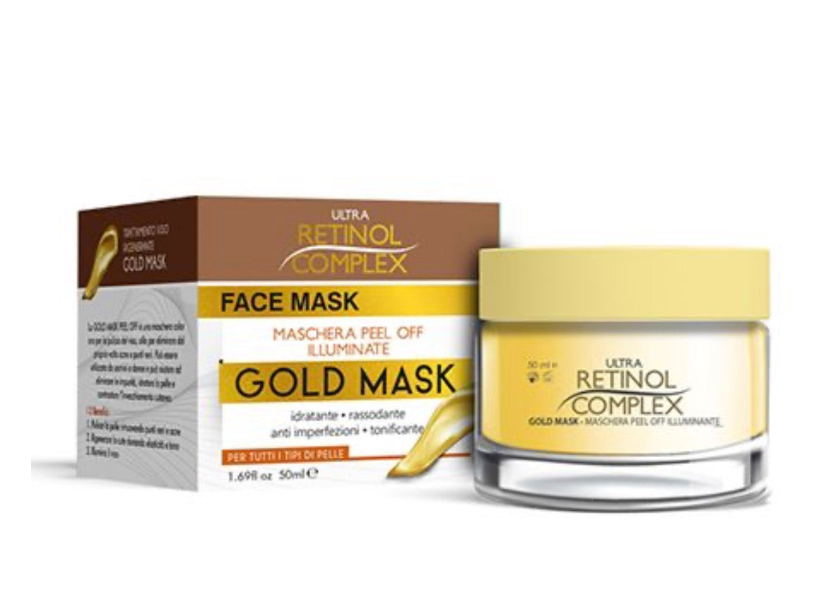 MASCHERA VISO GOLD MASK