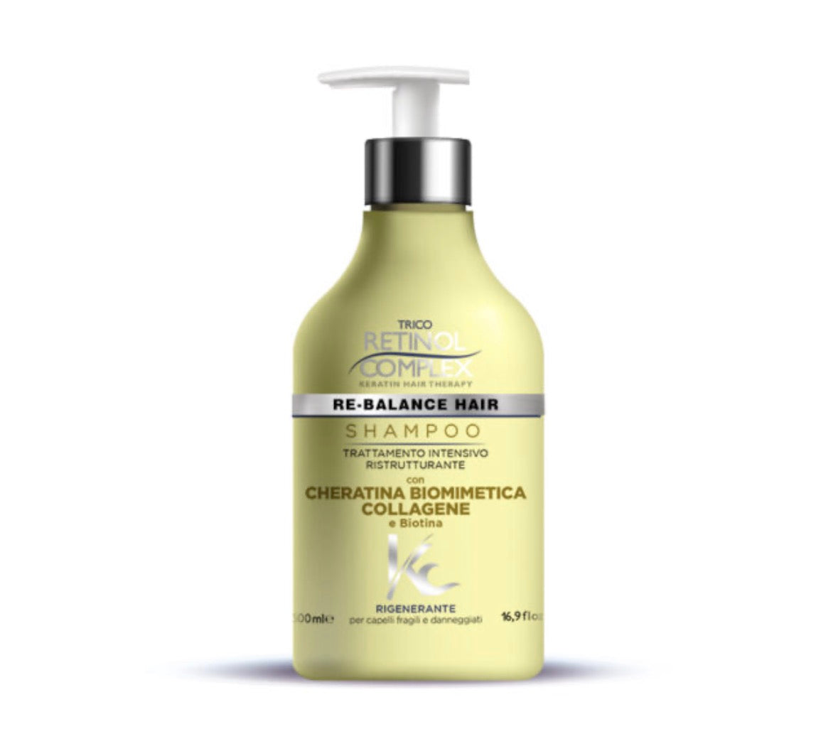 LINEA CHERATINA: SHAMPOO CON CHERATINA BIOMIMETICA 500ml