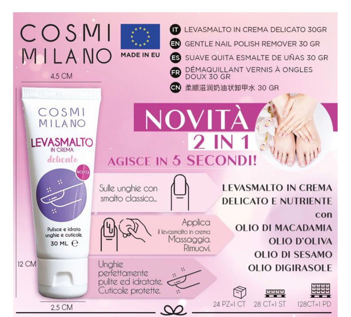 COSMI LEVASMALTO IN CREMA