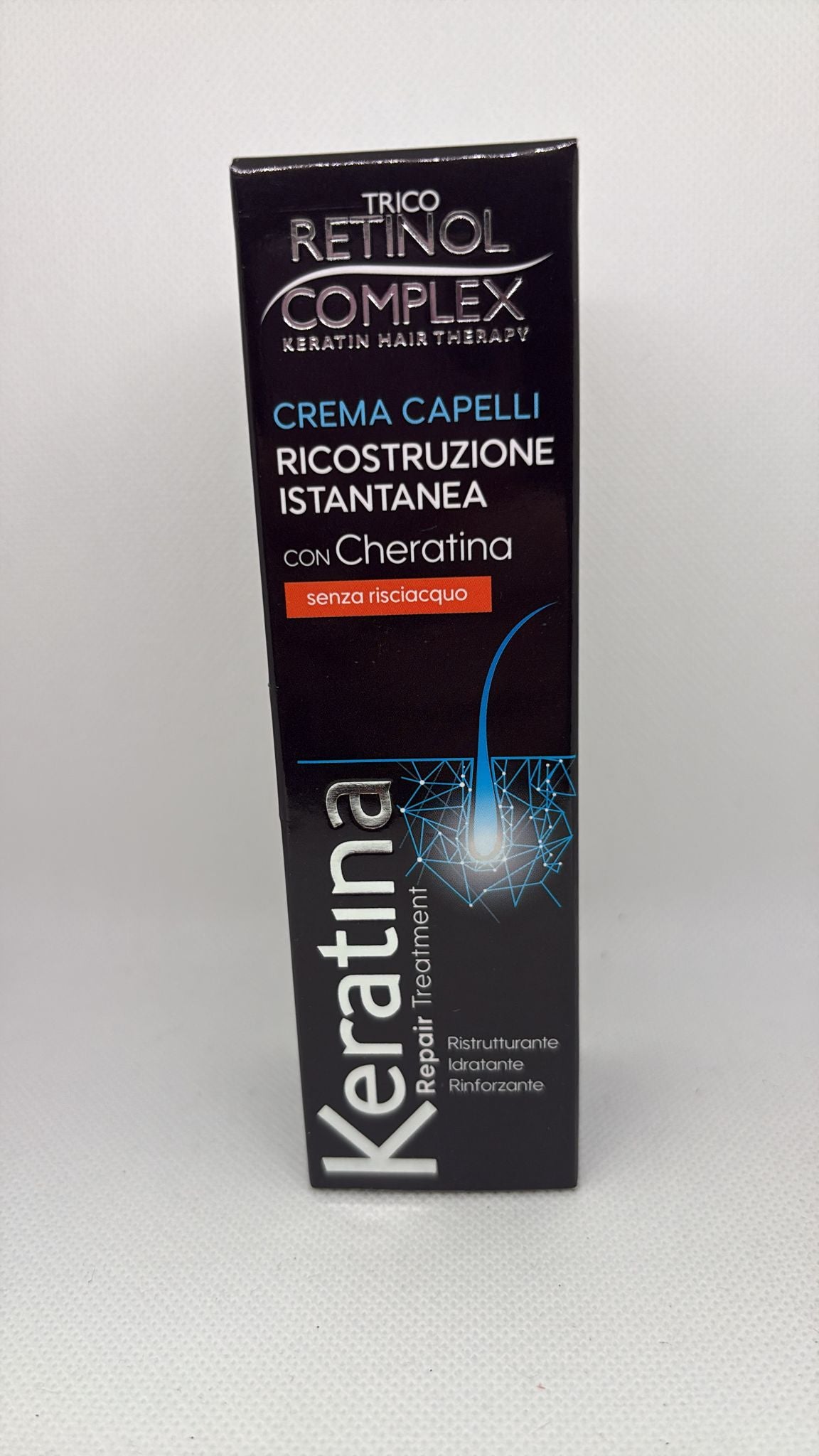 CREMA RICOSTRUZIONE CAPELLI INSTANTANEA CON CHERATINA