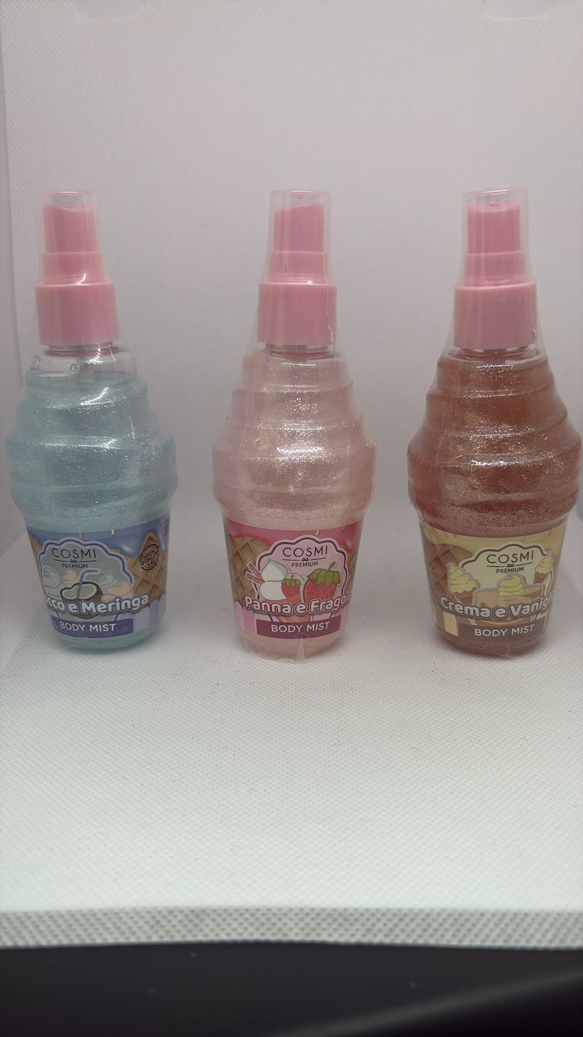 Acque corpo profumate cosmi