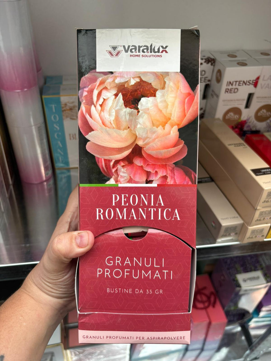 GRANULI PROFUMATI PER AMBIENTI, ARMADI E ASPIRAPOLVERI